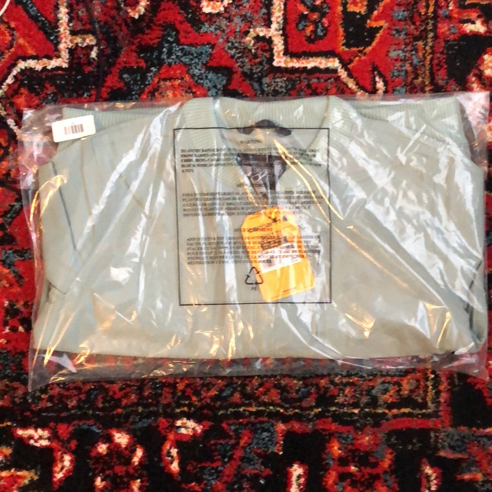 NWT Carhartt Crawford Bomber Jacket Blue Surf - Picture 4 of 4